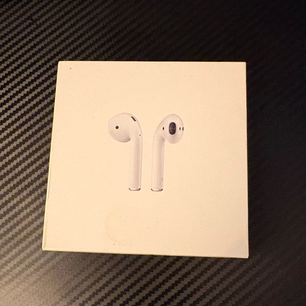 Apple AirPods 1st Generation BOX ONLY NO AIRPODS With Instruction Open Box